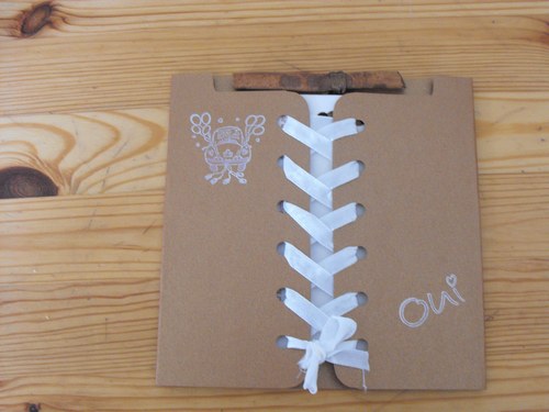 decoration faire part fait main