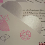 decoration faire part fait main