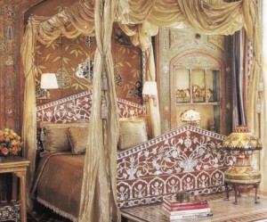 decoration lit ancien