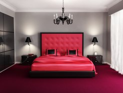 decoration lit chambre a coucher