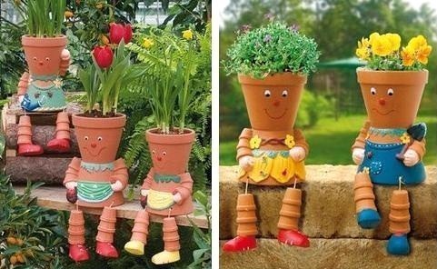 fabriquer deco pour jardin