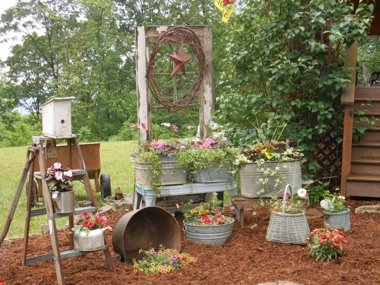 fabriquer deco pour jardin