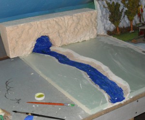 fabriquer decor riviere