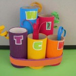 fabriquer objet deco en carton