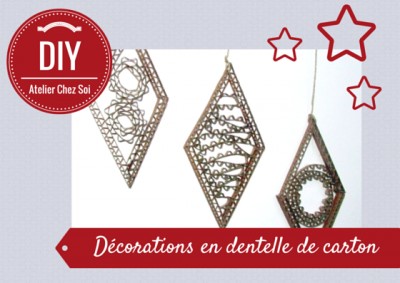 fabriquer objet deco en carton