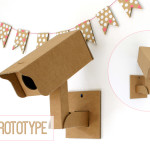 fabriquer objet deco en carton