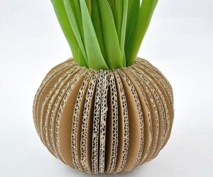 fabriquer objet deco en carton