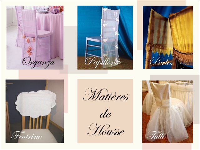 faire decoration chaise mariage