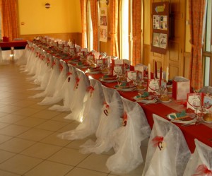 faire decoration chaise mariage