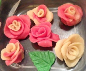 faire decoration en pate d amande