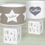 lampe bebe personnalise