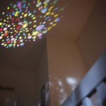 lampe bebe projection plafond