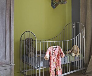 lit bebe barreaux metal